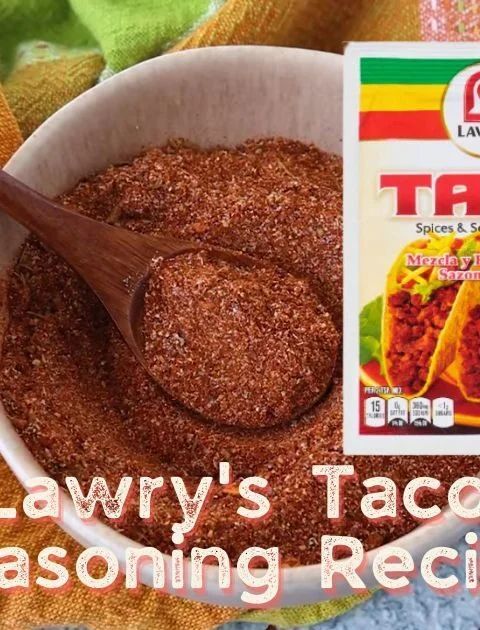 Lawry's Taco Seasoning Recipe