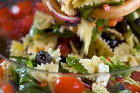 Mediterranean Pasta Salad Recipe
