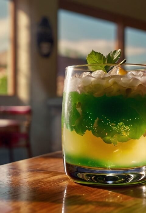 Applebee's Tipsy Leprechaun Drink