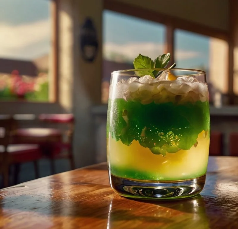 Applebee's Tipsy Leprechaun Drink